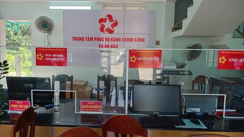 UBND xã Ân Hảo ban hành Quy chế hoạt động Trung tâm Phục vụ hành chính công