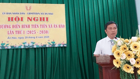 Hội nghị Biểu dương điển hình tiên tiến xã Ân Hảo lần thứ I, giai đoạn 2025 – 2030