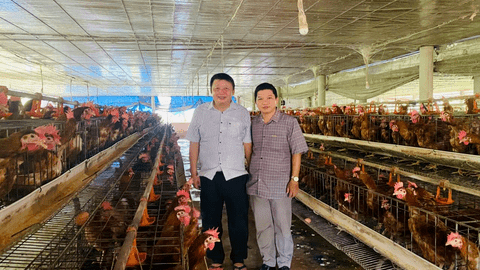 Lãnh đạo Đảng ủy xã, Hội Nông dân xã Ân Hảo thăm, kiểm tra một số mô hình kinh tế hiệu quả trên địa bàn xã