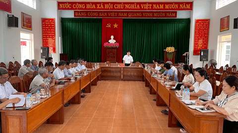 Xã Ân Hảo triển khai Kế hoạch tổ chức Tết Trung thu năm 2025